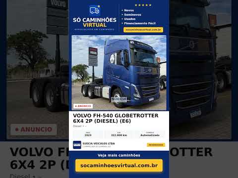 VOLVO FH-540 GLOBETROTTER 6X4 2p (diesel) (E6) 2023