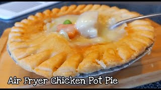 Air Fryer Chicken Pot Pie🥧 | How to cook Frozen Chicken Pot Pie in the Air Fryer