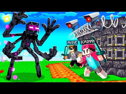 MONSTER ENDERMAN gegen SICHERSTES HAUS in Minecraft!