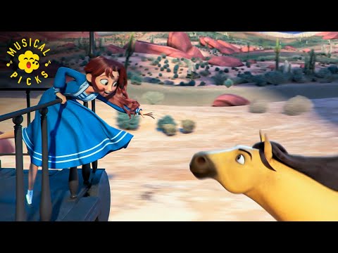 Lucky Meets Spirit For The First Time | Spirit Untamed