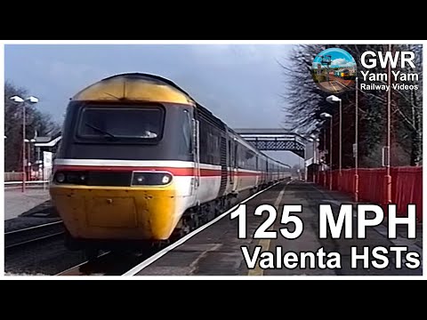 Valenta HSTs at 125 mph - Taplow - HD Remaster