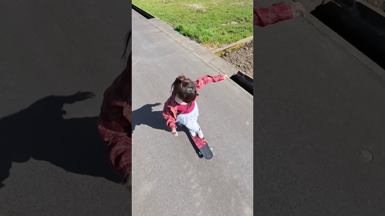 yukiringo0423 #ロンスケ #ロングスケートボード #longboard #スケートボード #skateboarding #スケボー #フラットスキム #longboarding