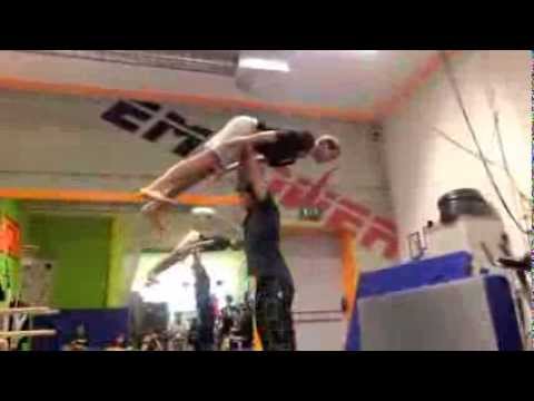 Norwegian Nationalteam Skijump Training @ EMPOWER 2013