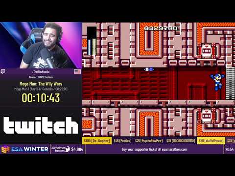 Mega Man: The Wily Wars [Mega Man 1 (Any%)] by TheBlacktastic - #ESAWinter21