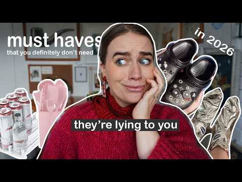 ANTI-HAUL // "must haves" you don't need in 2026