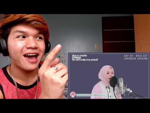 Rainych - SAY SO - Doja Cat Japanese Version (cover) | FIRST TIME REACTION