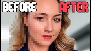 How to CONVERT LOW QUALITY PHOTOS and VIDEO to Full HD with AI