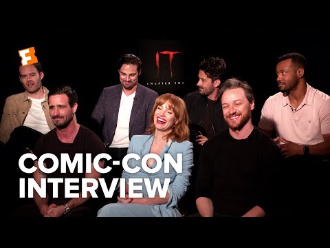 The Cast of IT Chapter Two Bonded Over Karaoke | Comic-Con Interview | Fandango Video