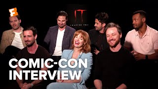 The Cast of IT Chapter Two Bonded Over Karaoke | Comic-Con Interview | Fandango video
