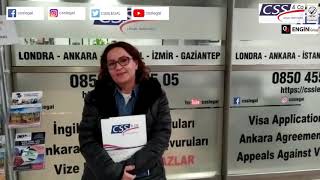 Turist Vizesinden Ret Almışlardı, CSS Legal ile Ankara Anlaşması Vizesi Aldılar!