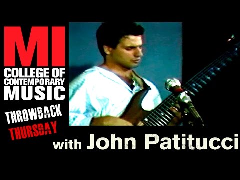 John Patitucci Throwback Thursday From the MI Vault