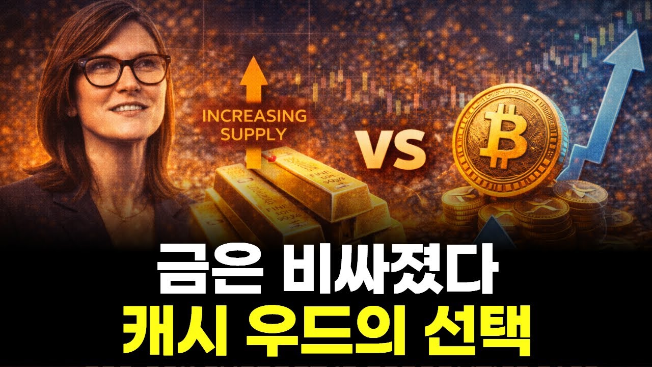 안전자산 논쟁의 결론, 캐시 우드는 비트코인을 택했다