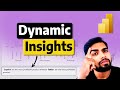 How to Create Dynamic Insights in Power BI
