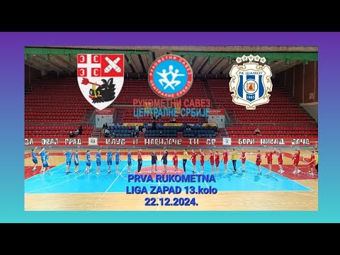 SPD RADNIČKI 2 KRAGUJEVAC-RK ŠAMOT 65 2 ARANĐELOVAC 41-31(20-19) Rukomet Prva liga Zapad