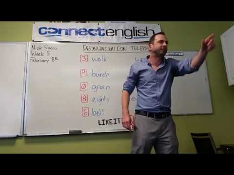 Connect English Pronunciation Telephone, Volume 8 - Mission Valley Campus