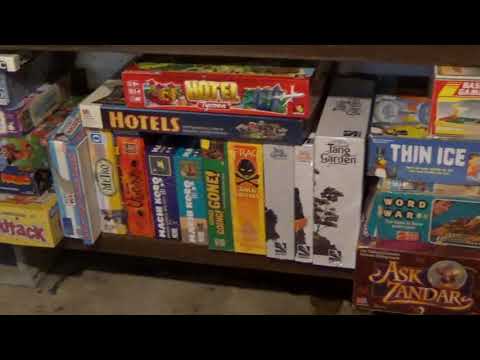 Giant Board Game Collection / Room Tour