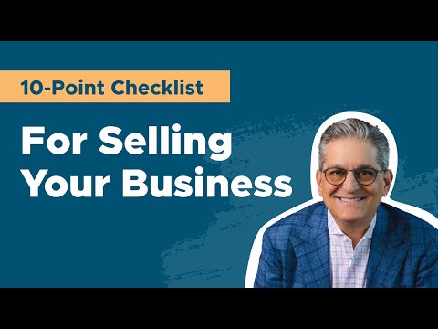 10-Point Checklist for Selling Your Business with Eric Becker Teaser | Cresset