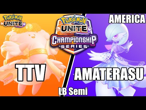 TTV vs Amaterasu - PUCS NA Februrary LB Final - Pokemon Unite Tournament