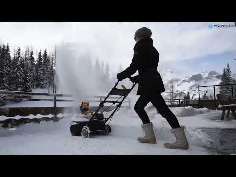 Як легко очистити двір зі снігоприбирачем STIGA ST4851AE | Ваш комфорт взимку
