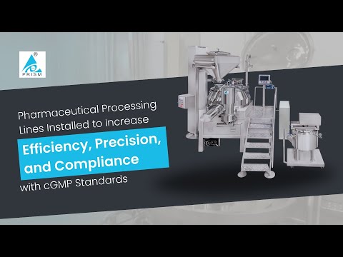Pharma Wet Granulation Line | Prism Pharma Machinery