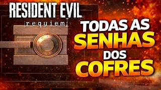 TODAS AS SENHAS DOS COFRES EM RESIDENT EVIL REQUIEM