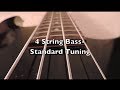 4 String Bass-Standard Tuning (HD)