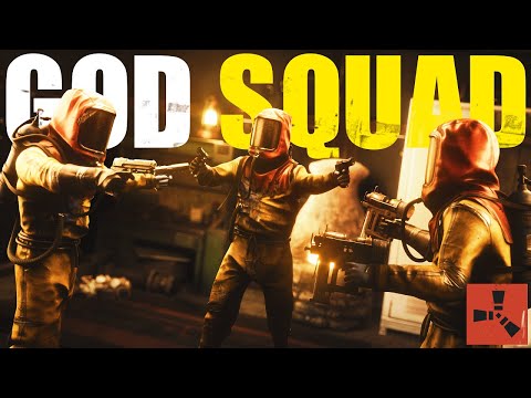 My GOD Squad Dominates HARDCORE Rust