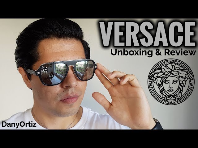 Vídeo relacionado con Versace Hombre VE2199 56 Gafas de Sol 56mm - Multicolor (Mehrfarbig), 57