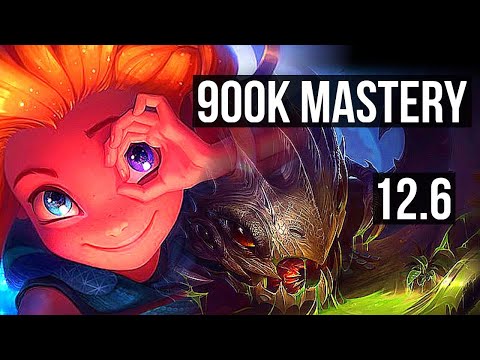 ZOE vs KOG'MAW (MID) | 11/1/3, Legendary, 400+ games, 900K mastery | EUW Grandmaster | 12.6