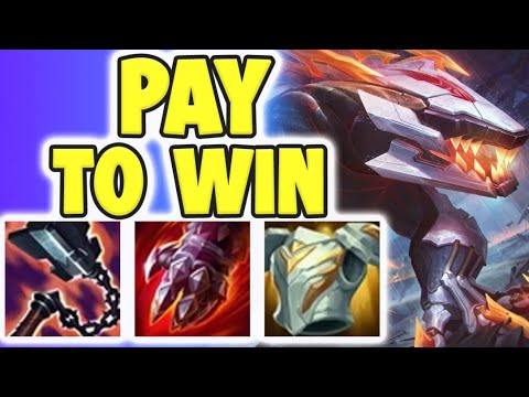 PAY TO WIN SKIN!? THIS PROJECT RENEKTON SKIN 100% FEELS LIKE YOU DO MORE DAMAGE! - League of Legends
