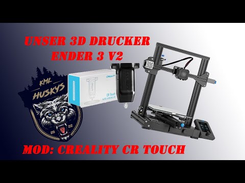 Einbau und Installation des Creality CR Touch #TEAMKMLHUSKYS #softair #3ddruck #3dprinting