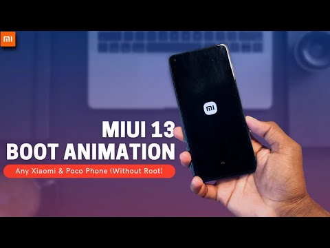 Install MIUI 13 Boot Animation Any Xiaomi & Poco Phone | MIUI 13 Boot Animation Install Redmi Note 9