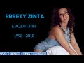 Preity Zinta Evolution 1998 2018 Preity Zinta Songs Preity Zinta Movies 90s Hindi Songs