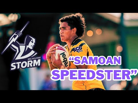 Sua Fa'alogo Electrifying Highlights | Melbourne Storm Young Gun