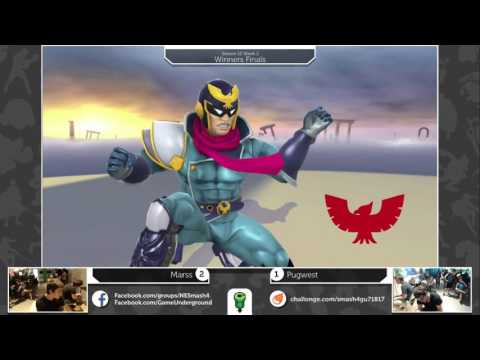 S4@GU 7-18 (Winner's Finals): Marss (Falcon) vs Pugwest (Marth)
