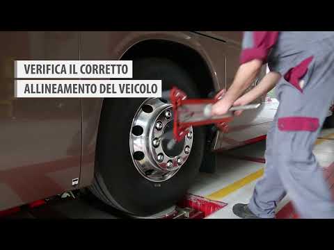 Corretto allineamento ruote ed assali nel mondo bus
