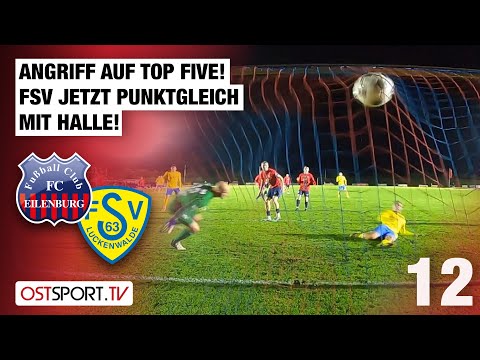 Attack on the top five! FSV now level with Halle: Eilenburg vs. Luckenwalde | Regionalliga Nordost