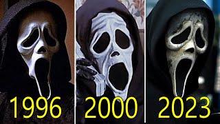 Evolution of Ghostface in Movies w/ Facts 1996-2023 (Scream)
