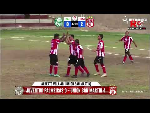 Juventud Palmeiras 0 - Unión San Martín 4 | Copa Perú 2022 - fecha 2 | Goles