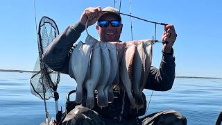 Hands Down The Best Winter Founder Fishing I Have Ever Seen!