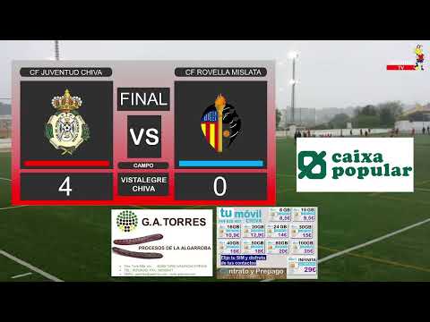 CF Juventud Chiva "A" vs CF Rovella Mislata - Benjamin -  07-04-21