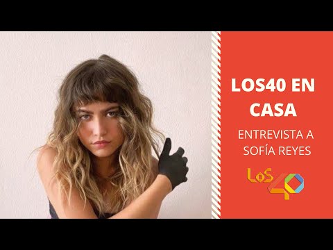 Sofía Reyes: "Trabajar con PISO 21 fue un sueño hecho realidad". | LOS40 En Casa