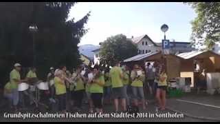 preview picture of video 'Grundspitzschalmeien Fischen auf dem Stadtfest 2014 in Sonthofen | AlexFleischer'
