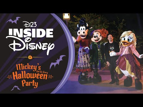 D23 Inside Disney | Mickeys Not-So-Scary Halloween Party