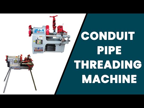 Portable Pipe Threading Machine