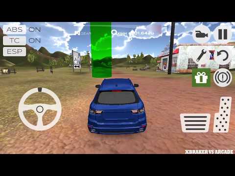 Extreme Suv Driving Simulator 2019: Blue Suv Driving Offroad Mountain 4x4 - Android GamePlay 3D