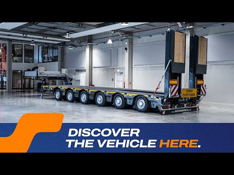 Faymonville - MultiMAX semi-trailer w/ 6 axles, 11 000 mm loading platform & extendable by 4 400 mm