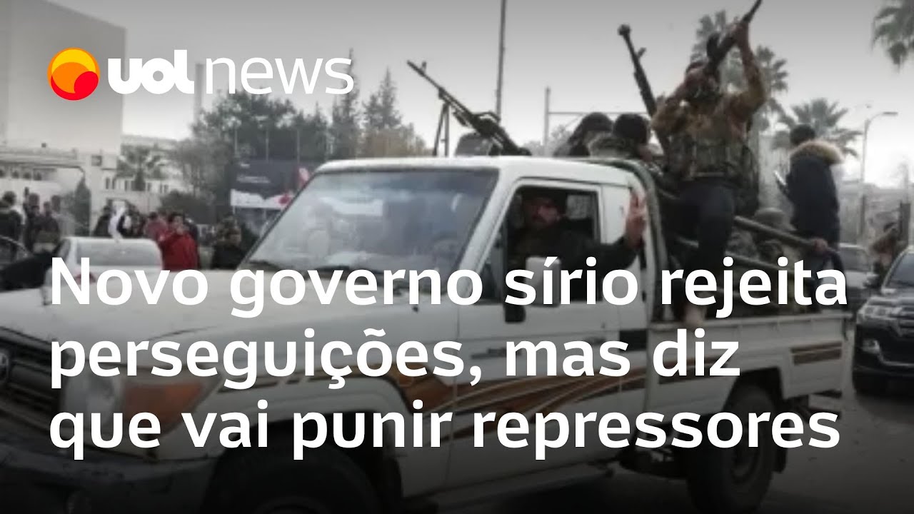 Síria: Novo governo após queda de Assad rejeita perseguições, mas diz que vai punir repressores