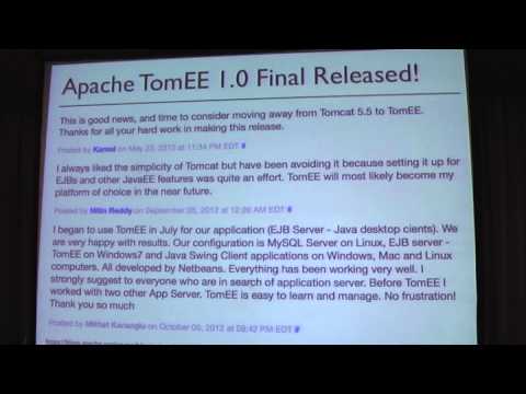 Gentle introduction to Apache TomEE - a Java EE 6 Web Profile'd Tomcat