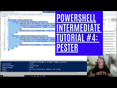 PowerShell Intermediate Tutorial 4 : Pester [Intermediate]